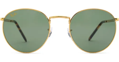 Ray-Ban New Round RB3637 919631 - kulaté sluneční brýle, unisex, zlaté