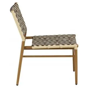 Calapan Lounge Stol - Beige,Sort,Brun