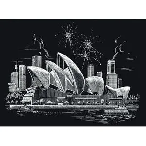 Royal Langnickel Kratzbild "Sydney Opera House"