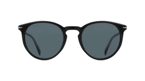 David Beckham DB 1139/S Pány-Sluneční brýle Celoobrubové Panto Acetát-rámy, černá