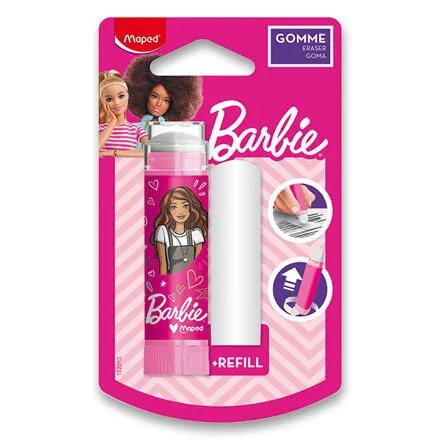 Maped Barbie Guma v plastovom puzdre + náplň, BL