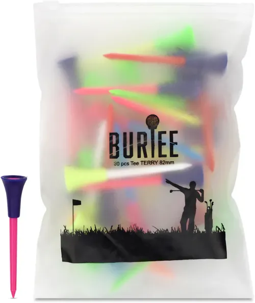 Burtee Terry Plastik/Gummi Multicolor Tees