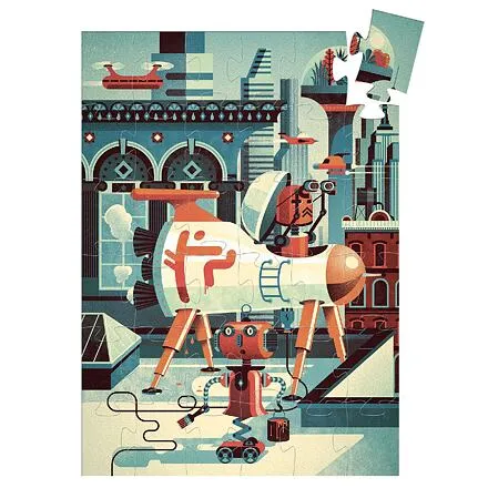 Puzzle - Robot Bob - 36 dielikov