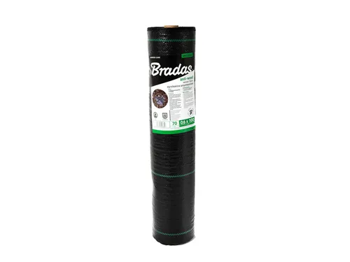 Tkaná textilie proti plevelům černá 0,6 x 100 m, 70 g/m2 BRAT7006100