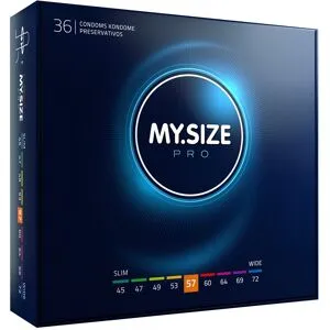 Kondome „MY.SIZE pro 57 mm“ allergenarm