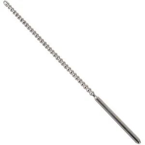 Penisplug Dilator „Dip Stick Ripped“, 24 cm, 0,6 cm Ø