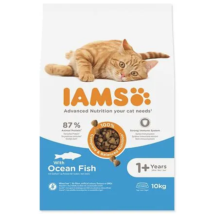 IAMS Cat Adult Ocean Fish 10 kg