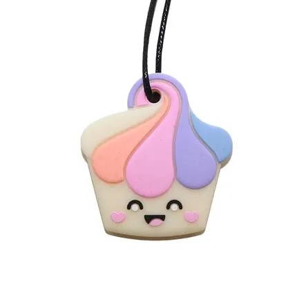 Upokojujúci prívesok Cupcake, pastelový