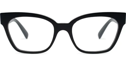 Versace 0VE3294 GB1 53 - briller, cat eye, til hende, sort