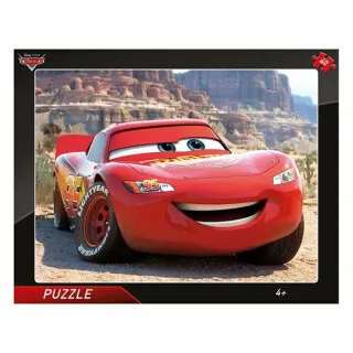 Puzzle Cars: Blesk Mc Queen 40 dílků deskové