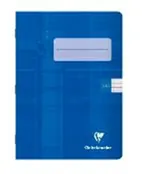 Školní sešit Clairefontaine Metric A5 "545" čtverečkovaný, 40 listů CZ/SK, modrý