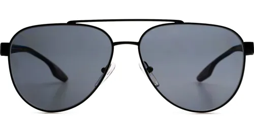 Prada Linea Rossa Lifestyle 0PS 54TS 1AB5Z1 58 - pilot solbriller, mænd, sort, polariserede