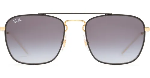Ray-Ban RB3588 90548G 55 - firkantet solbriller, mænd, sort