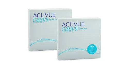 Acuvue Oasys 1-Day med HydraLuxe (180 linser) - endagslinser, silikone hydrogel sfæriske og asfæriske sports, Senofilcon A