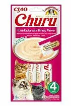 Churu Cat Tuna Recipe with Shrimp Flavor 4x14g