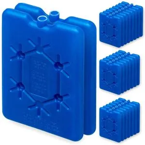 monzana® Kühlakkus 24er-Set Blau 16,5x11x1,5cm