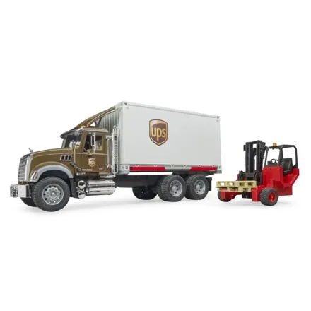 Bruder Nákladné auto MACK Granit - preprava UPS
