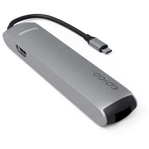 Epico 6-i-1 USB-C Adapter – Slim Design med 8K Opløsning - Space Grey