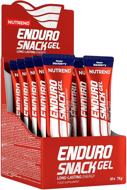 10x Nutrend Endurosnack 75 g (Tube) apricot
