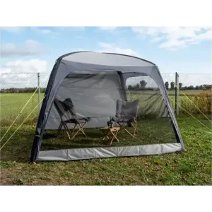 REIMO TENT Sidevegg Med Myggnetting Til Paviljong Linosa 400 X 400 Cm
