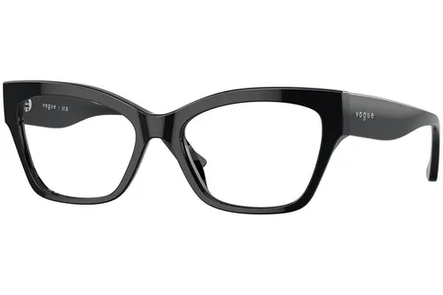 Vogue Eyewear VO5523 W44, Čierne, Materiál 0, Dámske dioptrické okuliare