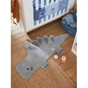 VERTBAUDET Tapis Dinosaure vert kaki