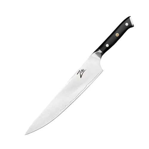 Zelite Infinity by Klarstein Alpha-Royal Japanese Serie 10" Chefkochmesser Damaszener-Stahl