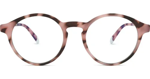 Barner Screen Le Marais Pink Tortoise - skærmbriller [blue light briller], rundt, unisex, lyserød