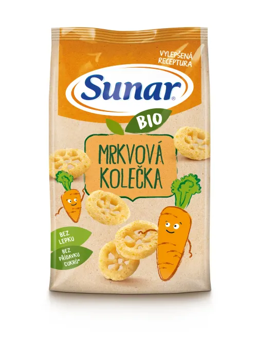 Sunar Bio mrkvová kolečka 45 g