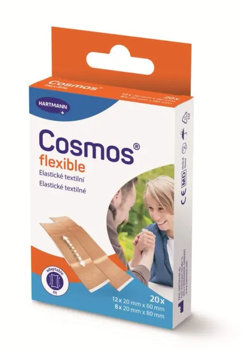 Cosmos Flexible 2 velikosti pružná náplast 20 ks