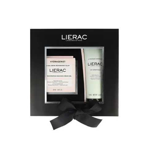 Lierac Cadeau Set Hydra Crème gel - 50ml + The Scrub Mask -75ml