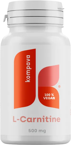 KOMPAVA L-KARNITÍN 500mg, 60 kapsúl