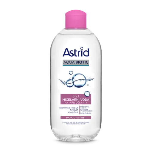 Astrid Aqua Biotic micelární voda 3v1 400ml