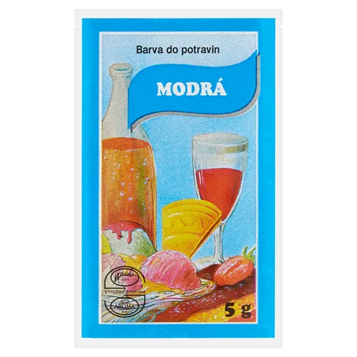 Barva do potravin modrá 5g