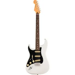 Fender Player II Stratocaster Left-Hand Rosewood Fingerboard Polar White Guitarra Elétrica para Esquerdinos