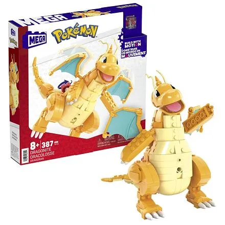Mattel Mega Construx Pokémon - Pohyblivý Dragonite