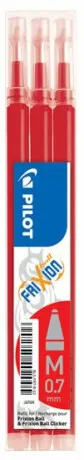 Náplň Pilot FriXion 0,7 červená 3 ks