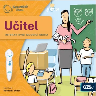Minikniha povolání - Učitel - Kouzelné čtení Albi