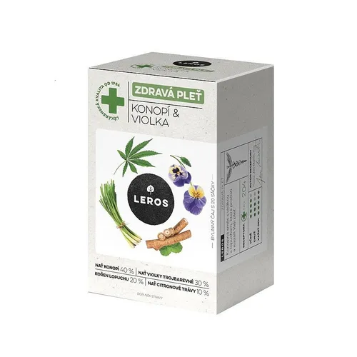 Leros Zdravá Pleť čaj 20x1.5g