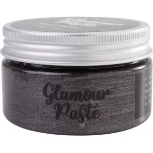 Stamperia "Glamour Paste" - Black Silver