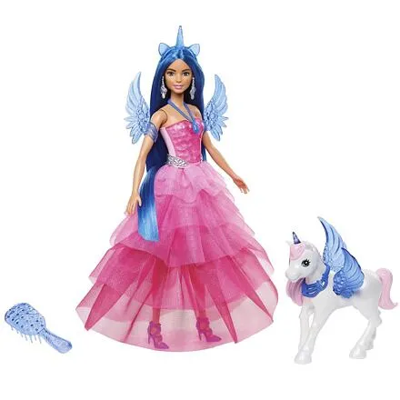 Mattel Barbie Bábika 65. výročie Zafírový okrídlený jednorožec