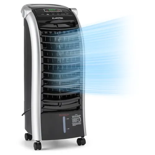 Klarstein Maxfresh, răcitor de aer, ventilator, 4 in 1, 6 l, 65 W, telecomandă, 2 x pastile de răcire