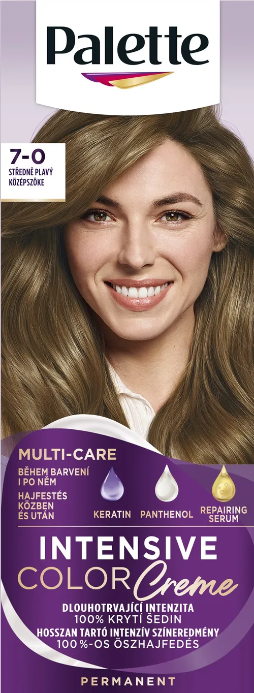 Palette Intensive Color Creme 7-0 Stredneplavý