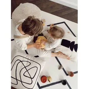 Tapis de jeu puzzle EEVEVE écru