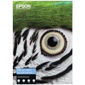 Epson A2 Fine Art Cotton Smooth Natural 300g, 25 ark