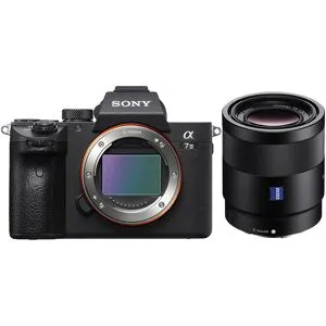 Sony A7 III kamerahus + Zeiss Sonnar T* FE 55mm f/1,8 ZA