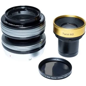 Lensbaby Twist 60/2.5 + Composer Pro II med ND-filter för Sony E