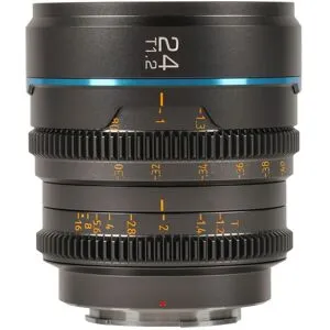 Sirui 24mm T1,2 Cine Lens Nightwalker S35, för Fuji XF-fattning - Grå