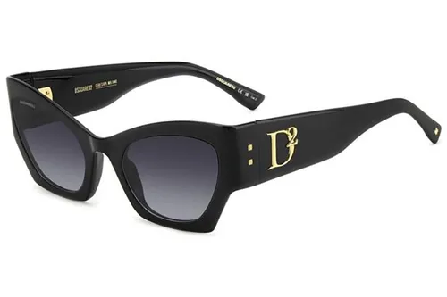 Dsquared2 D20132/S 807/9O, Čierne, Materiál 0, Dámske slnečné okuliare