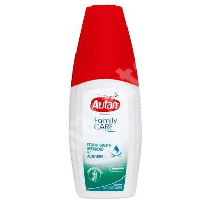 Lotiune spray impotriva tantarilor Family Care, 100 ml, Autan